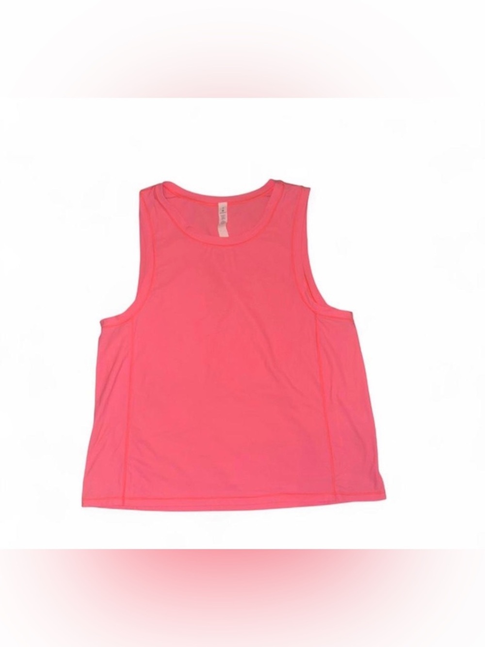 BNWOT Lululemon Bright Neon Pink Athletic Tank Top